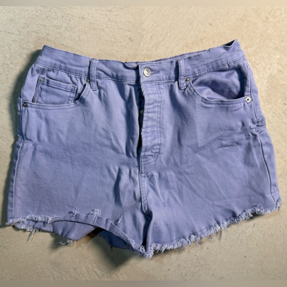 Set of 3 Pairs Shorts Jessica Simpson Ultra Flirt Purple Gray Green Large L 31 - Picture 2 of 9